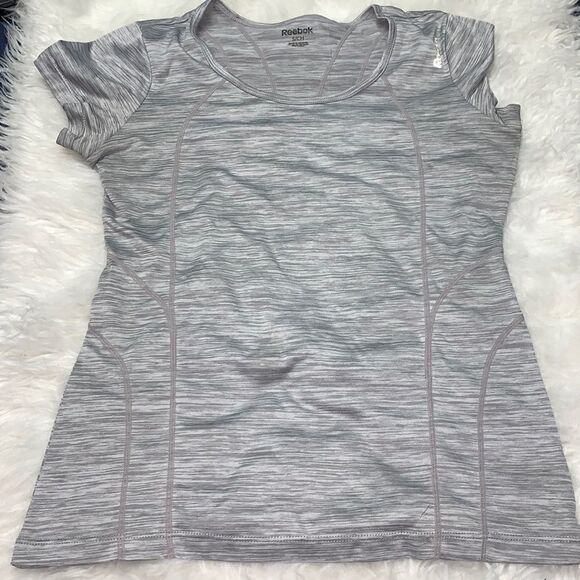 REEBOk gray workout top - Picture 1 of 2